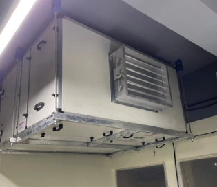 Jetex Ceiling Suspended AHUs High Efficiency And Low Height Installation