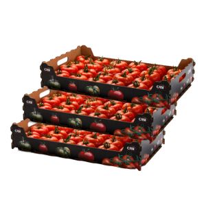 Biodegradable Fruit Box Carton Box Fruit Vegetable Apple Box Packaging