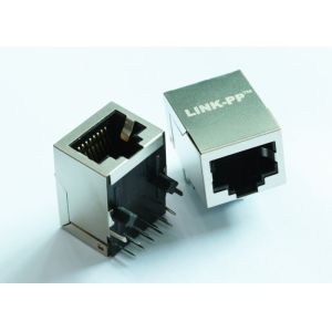 Cheap HY901157A Magnetic RJ45 Jack With 10/100Base Transmission Speed LPJ0017DNL for sale