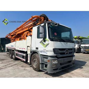 In 2014 Zoomlion Concrete Pump Truck With Large Displacement 6 Cylinders And 6