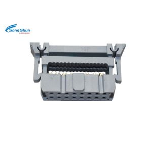 40pF/M Capacity IDC Ribbon Cable 2.54mm Picth Connector 16Pin 2500V Spark Test