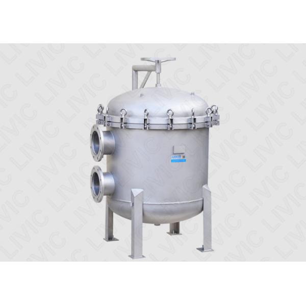 High Flow Rate Single Bag Filter ，Multi Stainless Steel Bag Filter For