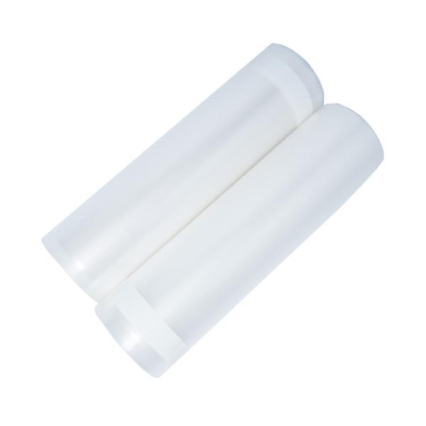 Quality 2 Pack BPA Free Nylon Embossed Vacuum Sealer Bags Rolls For Food Storage wholesale