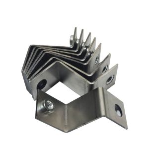 Custom Bracket Laser Cutting Stainless Steel Sheet Metal Fabrication Parts in