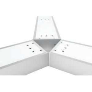 SMD 2835 LED Linear Pendant Light High CRI White Color For Indoor Lighting Area