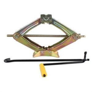 1.0 Ton Hoist Compact Lightweight Car Scissor Jack With Handle Pneumatic