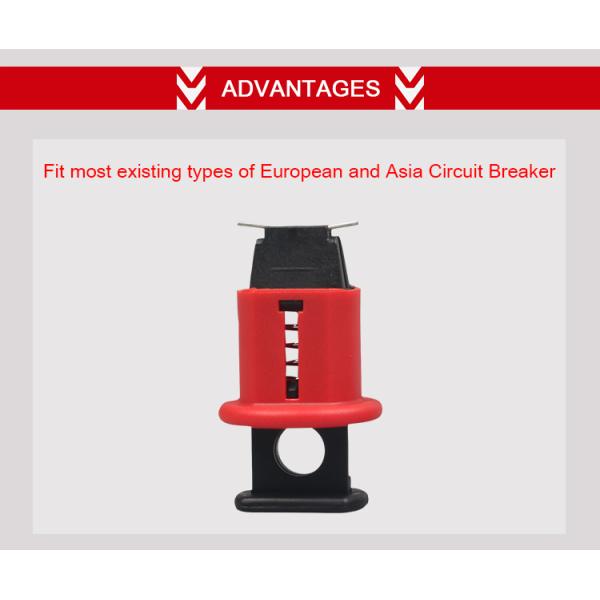 Multi Color Electrical Lockout Devices 38MM Shackle Length One Year Warranty