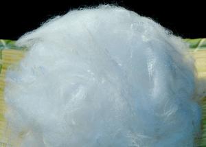 Cheap PLA 1.2D 38mm Natural Anti Bacterial Milk Fiber For Yarn for sale