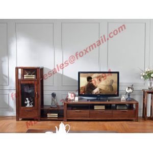 Italy Leather Sofa with L-Shape in Wooden Sofa Set