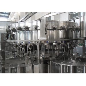 Carbonated Drink Beverage PET Plastic Glass 3 In 1 Monobloc Bottling Machine /