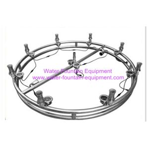 Stainless Steel Water Fountain Equipment Stand / Frame Of Any Diameters Any