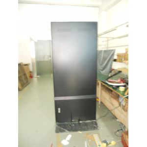4K UHD 55" inch ground stand LCD LED monitor touchscreen kiosk with mini PC