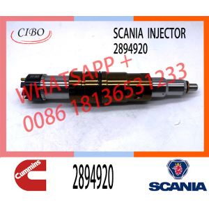 Diesel Common Rail Fuel Injector 2086663 1933613 1881565 2894920 For ISX SCANIA