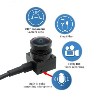 1080P Full HD USB Webcam Mini 15×15mm Type-C Interface External Webcam