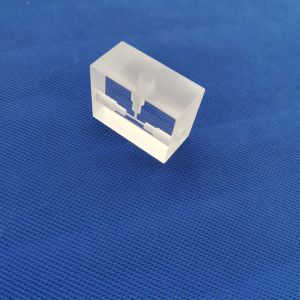 High Temperature Quartz Glass Plate Flat Sheet Transparent 100mm For Injection