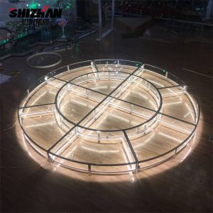 1.22*1.22m Acrylic Wedding Swimming Pool Transparent Stage Platform