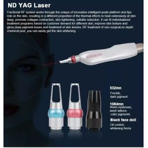Portable Multifunction 3 In 1 Q-switched IPL+RF+Nd Yag Laser Hair Tattoo Removal