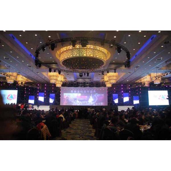 Quality Super Bright RGB 6 x 4m LED Star Curtain , Backdrop Curtain Cloth for Stage Background wholesale