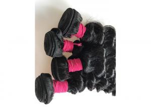 Cheap 10 - 30 Inch Peruvian Human Hair / No Tangle Body Weave Deep Curly Hair Bundles for sale