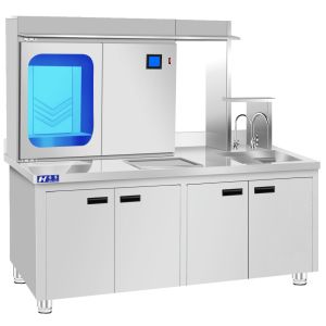 Cheap Countertop Ice Maker Operating Table Boba Bubble Milk Tea Equipment for sale