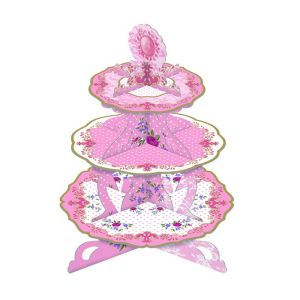 China Dessert Three Layers Disposable Party Paper Cupcake Stand on sale