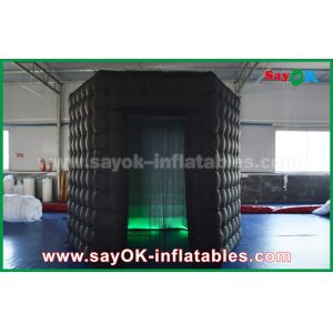 Inflatable Party Decorations 1 Door Diamond Oxford Cloth Inflatable Led Cube