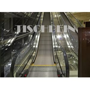 24 Hours Service Large Work Load Flat Type EN115 Moving Walkway 1000mm Pallet