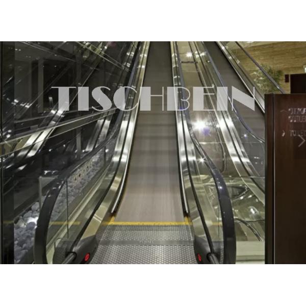 24 Hours Service Large Work Load Flat Type EN115 Moving Walkway 1000mm Pallet