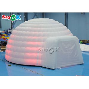 White Digital Inflatable Planetarium Projection Dome Tent For Indoor Active