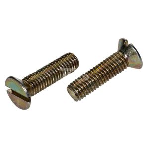 DIN 963 Slotted Flat Head Countersunk Machine Screw Threaded Stud Bolts M2 - M10
