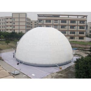 Ground Air Building Inflatable Dome Tent Wind Resistant 100Km/H
