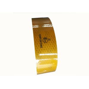 China Semi Trailer Ece 104 Reflective Tape  On Vehicles High Visibility Pressure Sensitive on sale