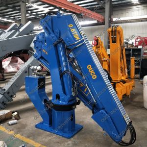 ABS Certification Passed Knuckle Marine Deck/Shipboard Boom Crane