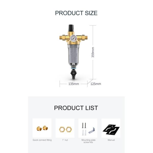 Pre Water Filter Aqua Pure UnderSink 5000L (8)