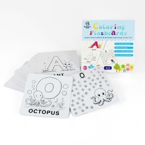"Montessori-Approved ABC Cards! Trace + Color + Learn Phonics (Ages 2-5) ✏️"