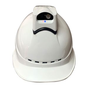 WiFi 3G 4G Industrial Split Safety Helmet Camera For Construction or Electrical