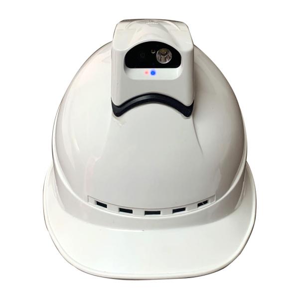 WiFi 3G 4G Industrial Split Safety Helmet Camera For Construction or Electrical
