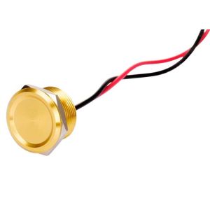 Cheap Ip68 Mechanical Piezo Touch Switches Push Button 25mm Aluminum Momenatry for sale