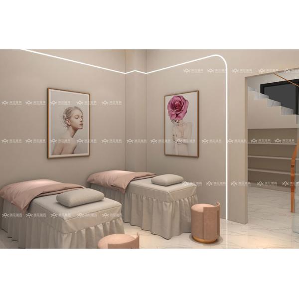 Skincare Shop Design Cosmetic Display Furniture Retail Store Counter for Trendy Store Interior Design