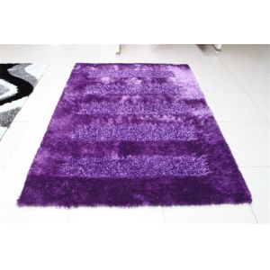Cheap Persian Style Plush Polyester Mixed Handtufted Polyester Shaggy Carpet for sale