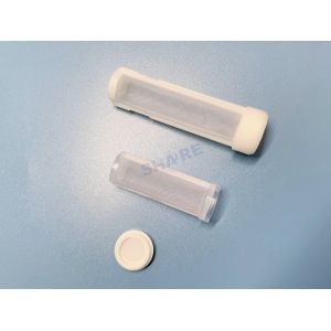 Infusion Disc Filter With Nylon Mesh 15μM White ABS OD13.0×3.6mm IV Drip Chamber