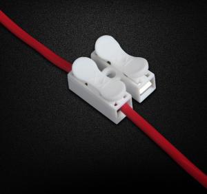 Cheap 2 Pole Quick Wire Connector Terminal Block Spring Connector LED Strip Lighting for sale