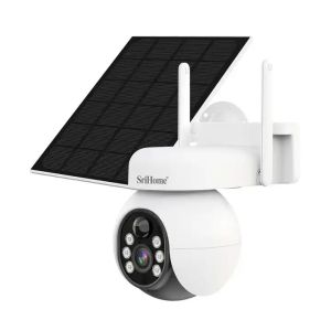 Solar PTZ Camera With Sim Card 4MP Solar Panel IP65 Camera With PIR Human