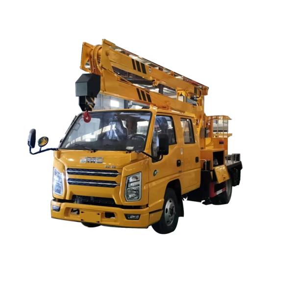 JMC Double Row Folding Arm High-altitude Work Truck Mobile Elevating Platform Truck Lift up Truck