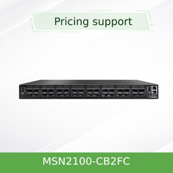 Quality NVIDIA Spectrum SN2100 MSN2100-CB2FC 100GbE Open Ethernet Switch | 16-Port QSFP28 | Data Center & Cloud Networking wholesale