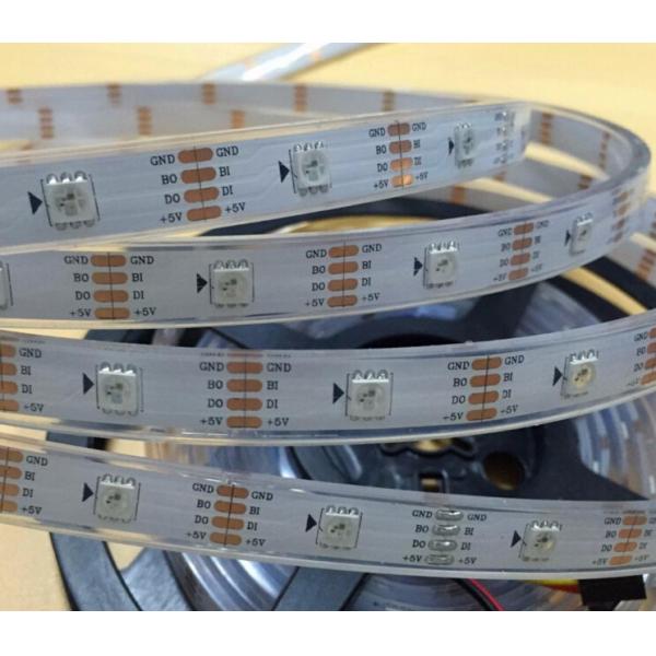 Addressable 5m 30LEDs/m DC5V WS2813 RGB led pixel strip,with 30pixels/M;WHITE