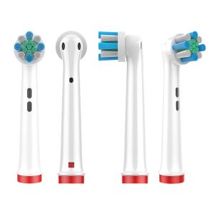 Electric Toothbrush Soft Brush Heads Concave Shape For Home Use Deep Clean