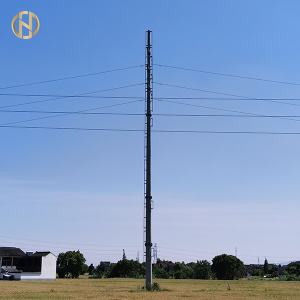 Quality 10.5M 35FT Octagonal Steel Pole 500daN 5KN GR65 With ISO 9001 Certification wholesale