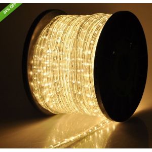 Cheap 12v/24v led waterproof rope light 1/2'' 2 wire Party decoration rope lights for sale
