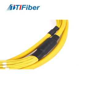 LC SM MPO Patch Cord With UPC Connector Integrated Optical Fiber